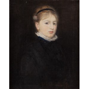 Maurycy Gottlieb (1856 Drohobych - 1879 Cracovia), Ritratto di Laura, fidanzata dell'artista, 1877
