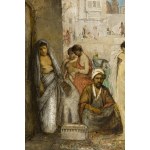 Maurycy Gottlieb (1856, Drohobych – 1879, Kraków), "Slave Market in Cairo," 1877