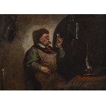 Wandalin Strzałecki (1855, Warsaw – 1917, Warsaw), Gerwazy the Keykeeper, 1882