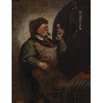 Wandalin Strzałecki (1855, Warsaw – 1917, Warsaw), Gerwazy the Keykeeper, 1882
