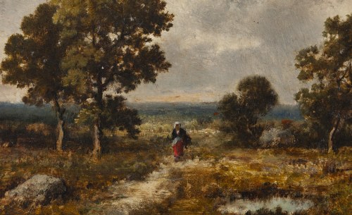 Narcisse Virgilio Díaz de la Peña (1807 Bordeaux - 1876 Mentona), Las Fontainebleau