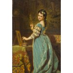 Władysław Bakałowicz (1833, Chrzanów – 1903, Paris), Lady in a Boudoir