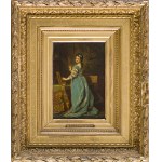 Władysław Bakałowicz (1833, Chrzanów – 1903, Paris), Lady in a Boudoir