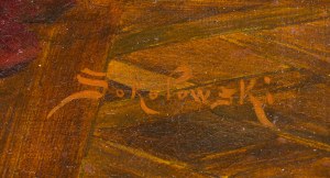 Zygmunt Sokołowski (1859 Poznańskie - 1888 Paryż), Malarz przy pracy
