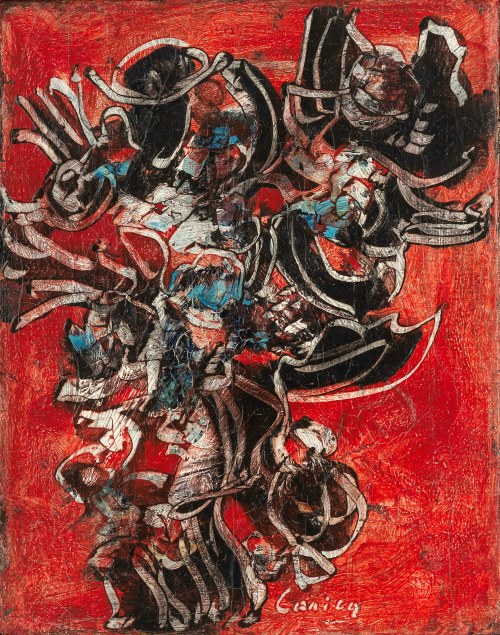 Alfred Lenica (1899 Pabianice - 1977 Warszawa), Abstrakcja