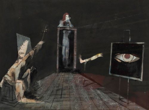Tadeusz Kantor (1915 Wielopole Skrzyńskie-1990 Kraków), Projekt scenograficzny