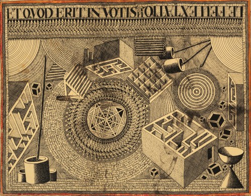 Zbigniew Makowski (1930-2019), Sator Arepo Tei, 1965 r.