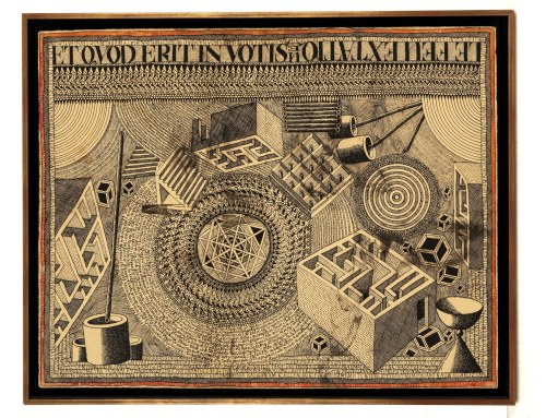 Zbigniew Makowski (1930-2019), Sator Arepo Tei, 1965 r.