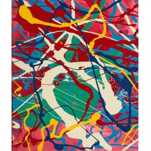 Edward Dwurnik (1943, Radzymin – 2018, Warsaw), *Abstraction*, 2008
