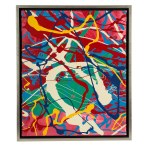 Edward Dwurnik (1943, Radzymin – 2018, Warsaw), *Abstraction*, 2008