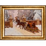 Zygmunt Rozwadowski (1870 Lwów - 1950 Zakopane), Wjazd do dworu