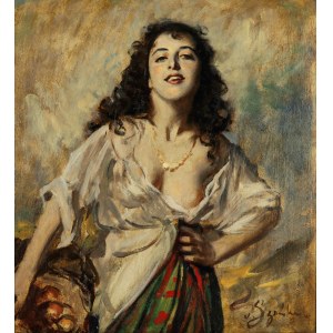 Bolesław Szańkowski (1873, Pogwizdowo – 1953, Fischbachau, Bavaria), Gold Necklace