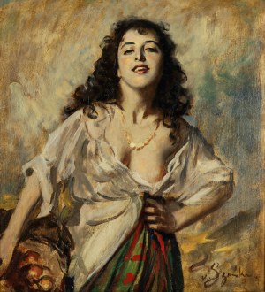Bolesław Szańkowski (1873 Pogwizdowo - 1953 Fischbachau/Bawaria), Złoty naszyjnik