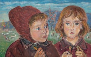 Wlastimil Hofman (1881 Praga - 1970 Szklarska Poręba), Dzieci, 1962 r.