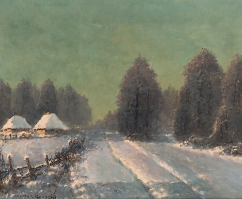 Wiktor Korecki (1890 Kamieniec Podolski - 1980 Milanówek), Zima
