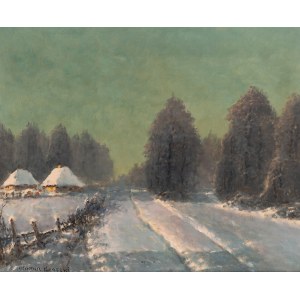 Wiktor Korecki (1890 Kamieniec Podolski - 1980 Milanówek), Zima