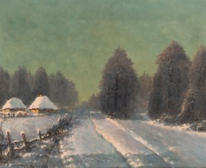 Wiktor Korecki (1890 Kamieniec Podolski - 1980 Milanówek), Zima