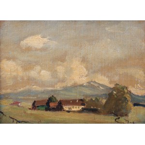 Bolesław Szańkowski (1873, Pogwizdowo – 1953, Fischbachau, Bavaria), Landscape, before 1939