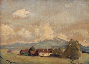 Bolesław Szańkowski (1873 Pogwizdowo - 1953 Fischbachau/Bawaria), Pejzaż, przed 1939 r.