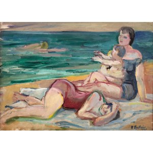 Henryk Epstein (1891, Łódź – 1944, Auschwitz), *On the Beach*, 1930