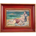 Henryk Epstein (1891, Łódź – 1944, Auschwitz), *On the Beach*, 1930