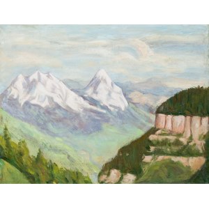 Szymon Mondzain (1888 Chełm - 1979 Paryż), Góry w Szwajcarii