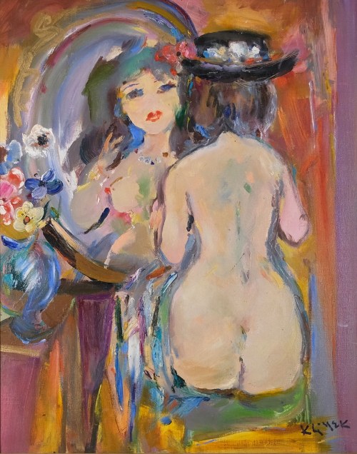 Ludwik Klimek (1912 Skoczów - 1992 Nicea), Przed lustrem