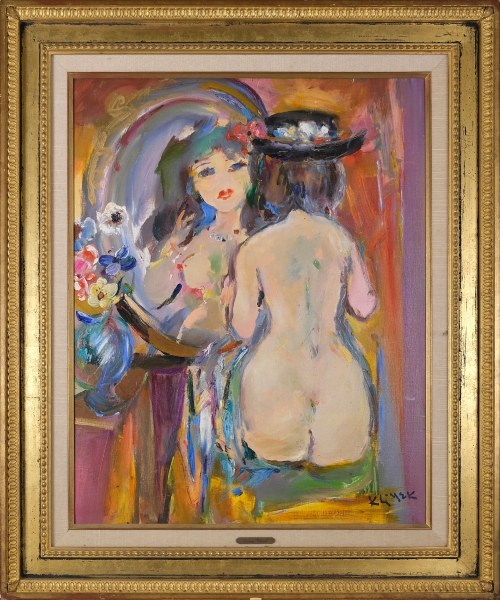 Ludwik Klimek (1912 Skoczów - 1992 Nicea), Przed lustrem