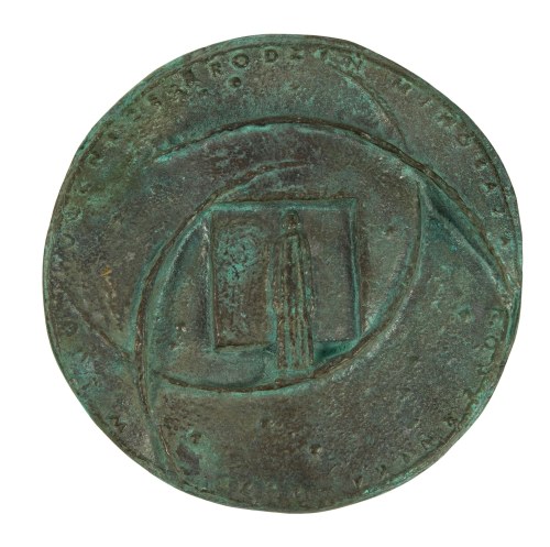 Bronisław Chromy (1925 Leńcze - 2017 Kraków), Medal z okazji rocznicy urodzin Mikołaja Kopernika