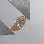 NATURAL COLORED DIAMOND 0.13 CT HIGH CLARITY: VS1 | CUT: MARQUISE Official gross appraisal value: 947.10 USD 3,597.89 PLN gross