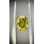 NATURAL COLORED DIAMOND 0.14 CT | CLARITY: SI2 | CUT: OVAL Official gross appraisal value: 1,353.00 USD 5,139.84 PLN gross