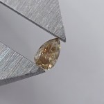 NATURAL COLORED DIAMOND 0.16 CT | CLARITY: Vs2 | CUT: TEARDROP Official appraiser’s valuation: $1,722 (6,594.00 PLN gross—based on the exchange rate as of September 23)