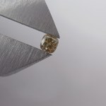 NATURAL COLORED DIAMOND 0.15 CT | CLARITY: Si2 | CUT: CUSHION Official appraiser’s valuation: 1,304 USD (4,993.00 PLN gross—based on the exchange rate as of September 23)