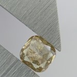 NATURAL COLORED DIAMOND 0.23 CT | CLARITY: Sl2 | CUT: CUSHION Official appraisal value: $2,952 (11,303.00 PLN gross—based on the exchange rate as of September 23)