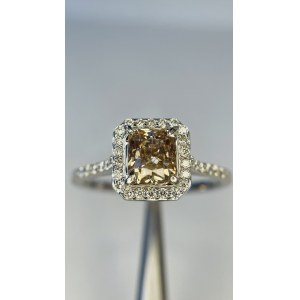 Pierścionek z Diamentami Naturalnymi 1.28ct (Wycena 24 600 USD) - 93 451 zł Brutto