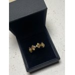 Gold Ring (14k) with Natural Diamonds, 1.07 ct