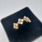 Gold Ring (14k) with Natural Diamonds, 1.07 ct