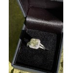 Bague en or sertie de diamants de 2,33 carats (diamant central de 2,01 carats) certifiée IGI