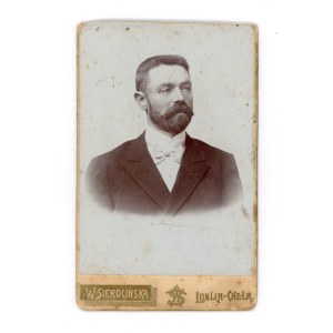 Lublin, portrait of an elegant man, photo by W. Sierocińska (296)