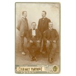 Krosno, portrait of four men, photo by Stella. Office photos (302)