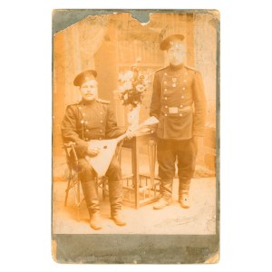 Warsaw - Powązki, portrait of soldiers, photo by Korolicki. Office collection (344)