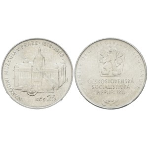 CECOSLOVACCHIA. 25 corone 1968. Ag; 16gr; KM 64; FDC