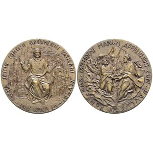 VATICANO. Paolo VI (1963-1978). Medaglia 1964 III sessione Concilio ecumenico Vaticano II Ae; 44mm. FDC