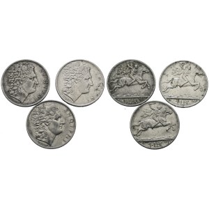 ALBANIA. Zog I (1928-1939). Lotto di 3 monete da 1 lek. Ni. Date e conservazioni varie.