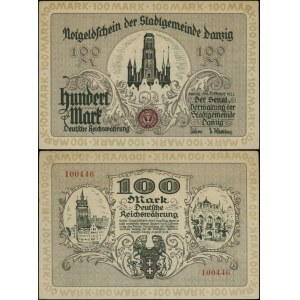 Danzig, 100 Mark, 31.10.1922