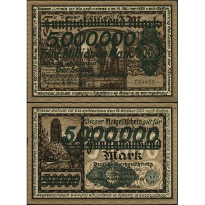 Poland, 5,000,000 marks, August 8, 1923