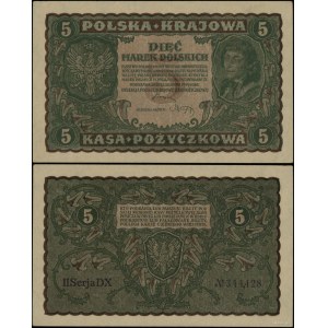 Poland, 5 Polish stamps, August 23, 1919