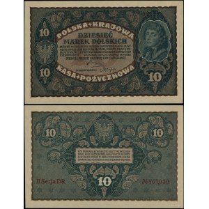 Poland, 10 Polish marks, August 23, 1919