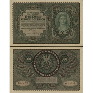 Polen, 500 polnische Mark, 23.08.1919, I-CZ