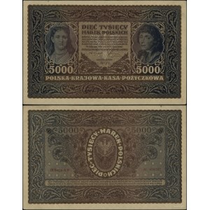 Poland, 5,000 Polish marks, February 7, 1920
